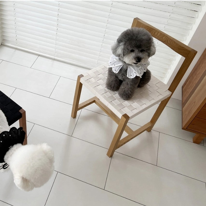 White Bonbon Collar