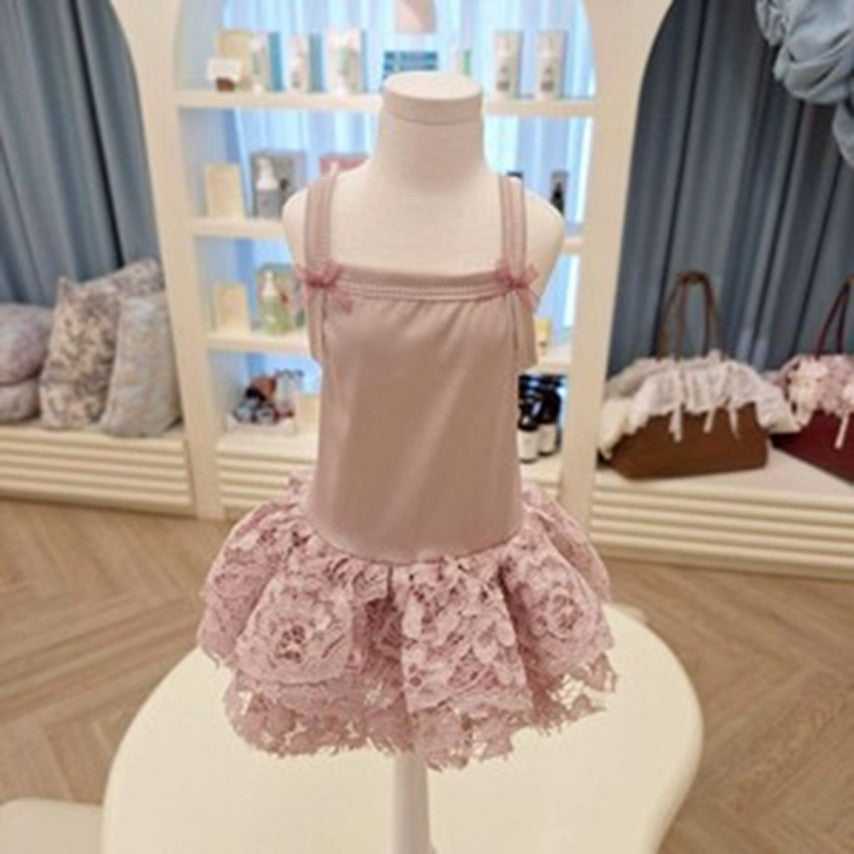 Vestito Bretelle Pink