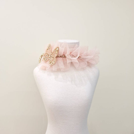 Chic Butterfly Rose Collar