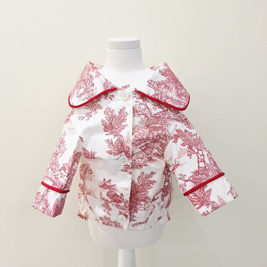 French Pajama Red