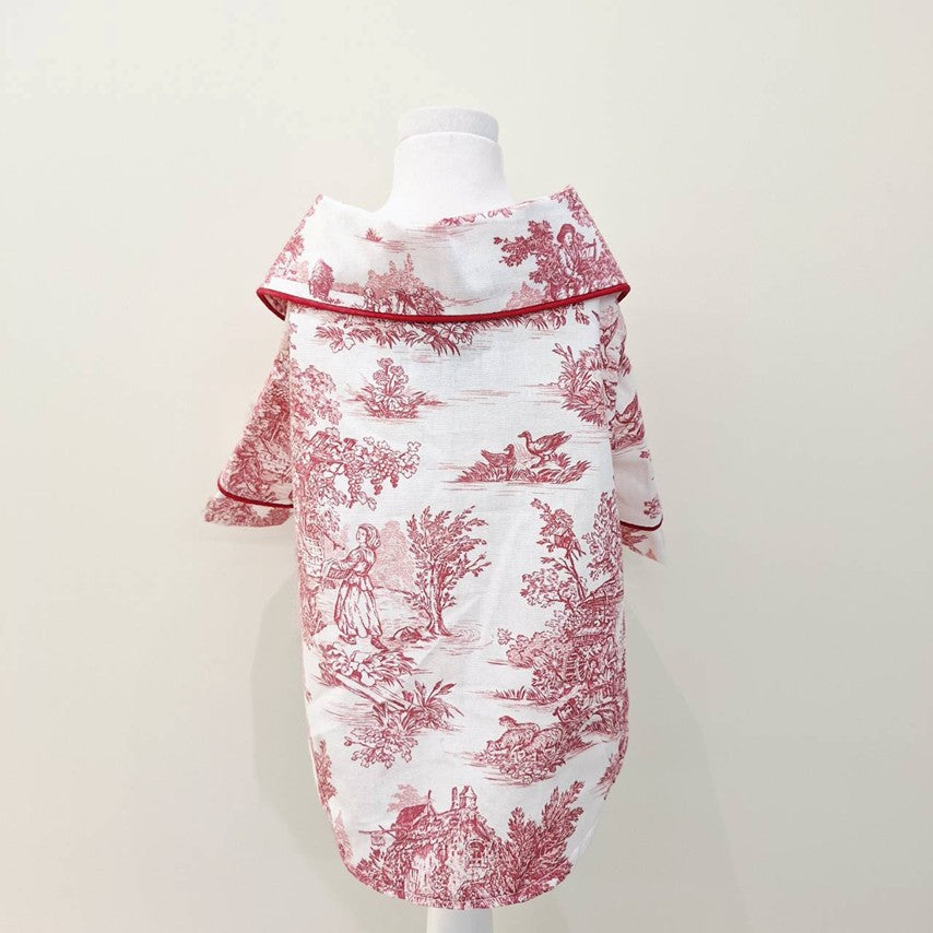 French Pajama Red