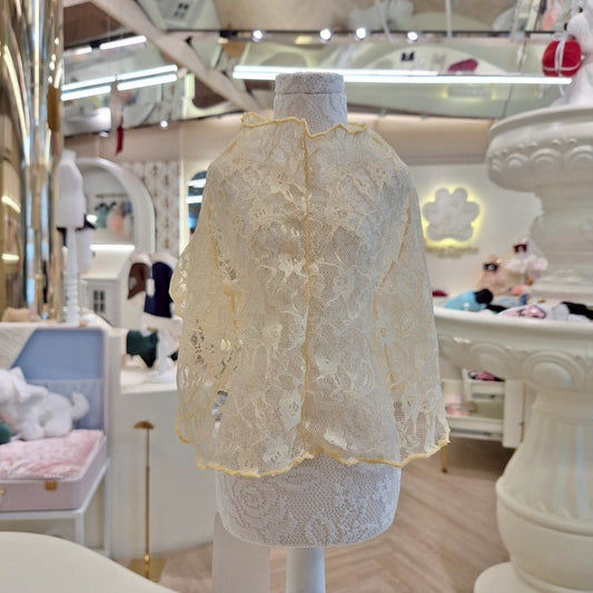 Avely Lemon Lace Blouse