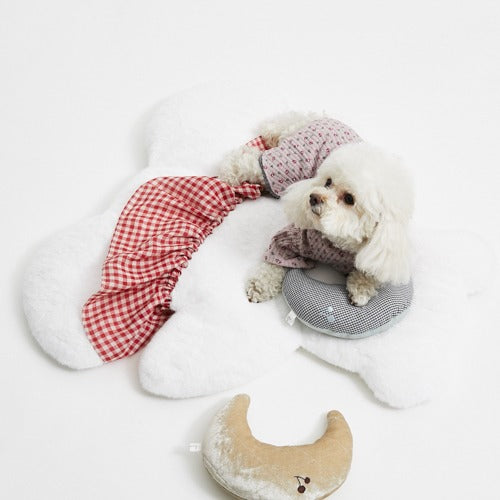 Louisdog-Teddy Bear Fur Rug/Snow Bear