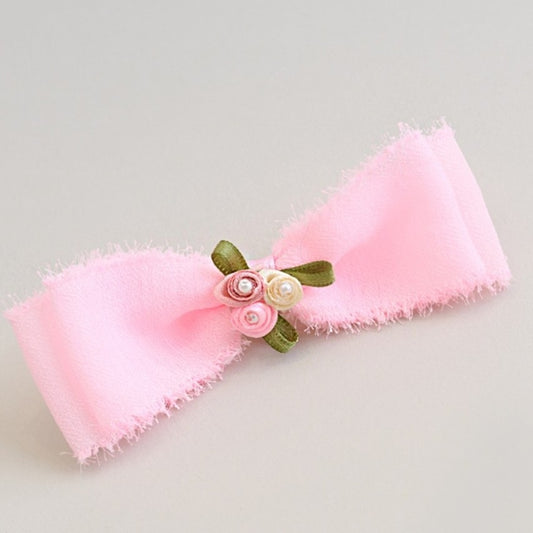 Pink party hair pin